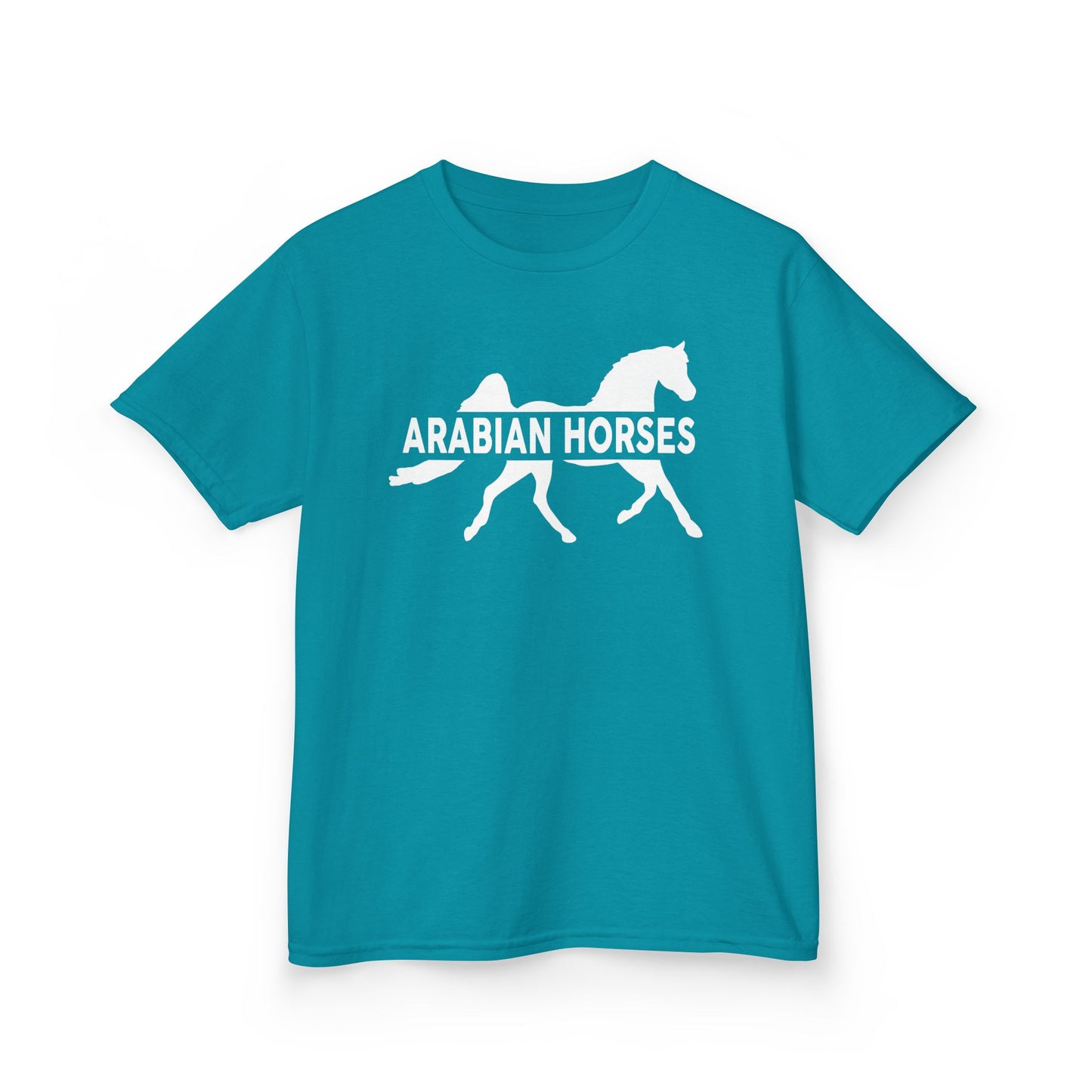 Arabian Horse Kids Tee, Equestrian Youth Shirt, Animal Lover Gift, Children's Clothing, Horseback Riding Apparel