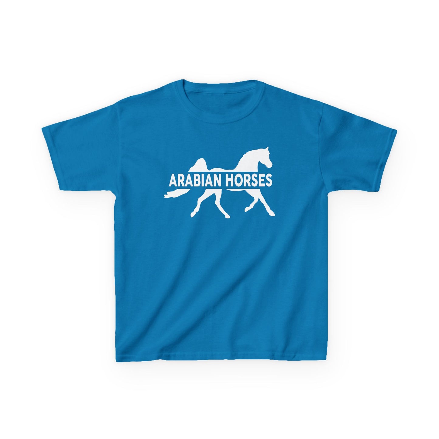 Arabian Horse Kids Tee, Equestrian Youth Shirt, Animal Lover Gift, Children's Clothing, Horseback Riding Apparel