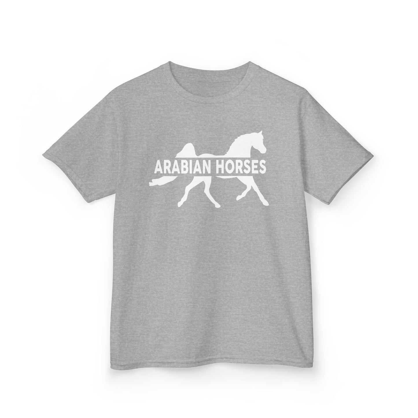 Arabian Horse Kids Tee, Equestrian Youth Shirt, Animal Lover Gift, Children's Clothing, Horseback Riding Apparel