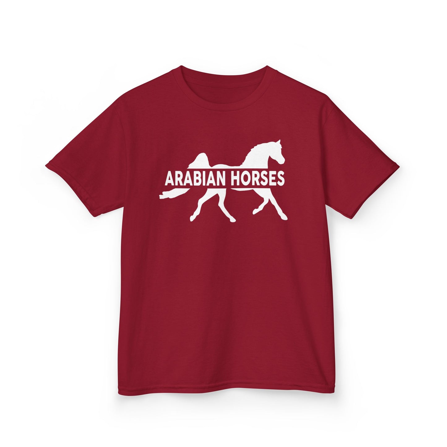 Arabian Horse Kids Tee, Equestrian Youth Shirt, Animal Lover Gift, Children's Clothing, Horseback Riding Apparel