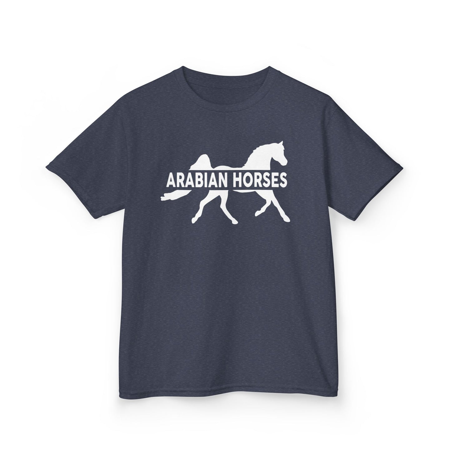 Arabian Horse Kids Tee, Equestrian Youth Shirt, Animal Lover Gift, Children's Clothing, Horseback Riding Apparel