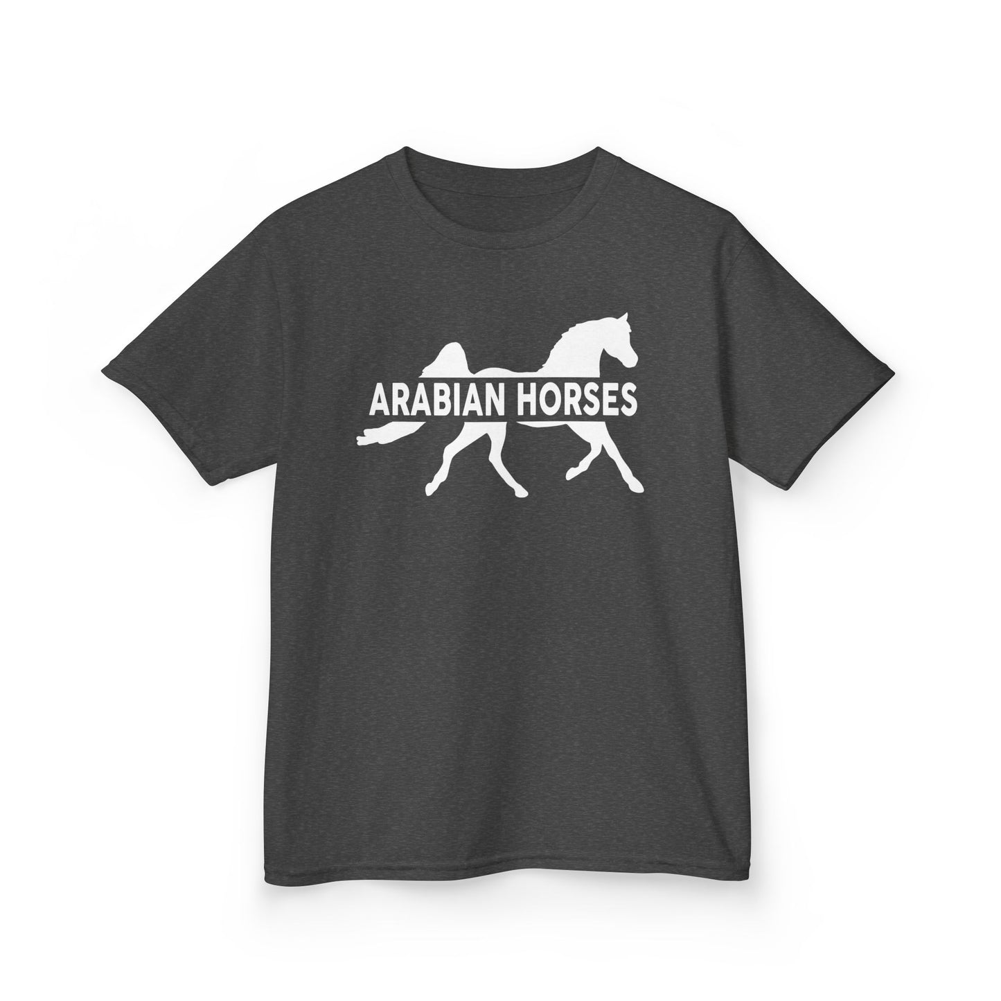Arabian Horse Kids Tee, Equestrian Youth Shirt, Animal Lover Gift, Children's Clothing, Horseback Riding Apparel