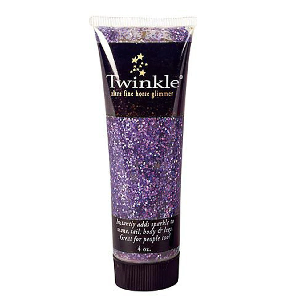 Glitter Stencil Gel - Purple