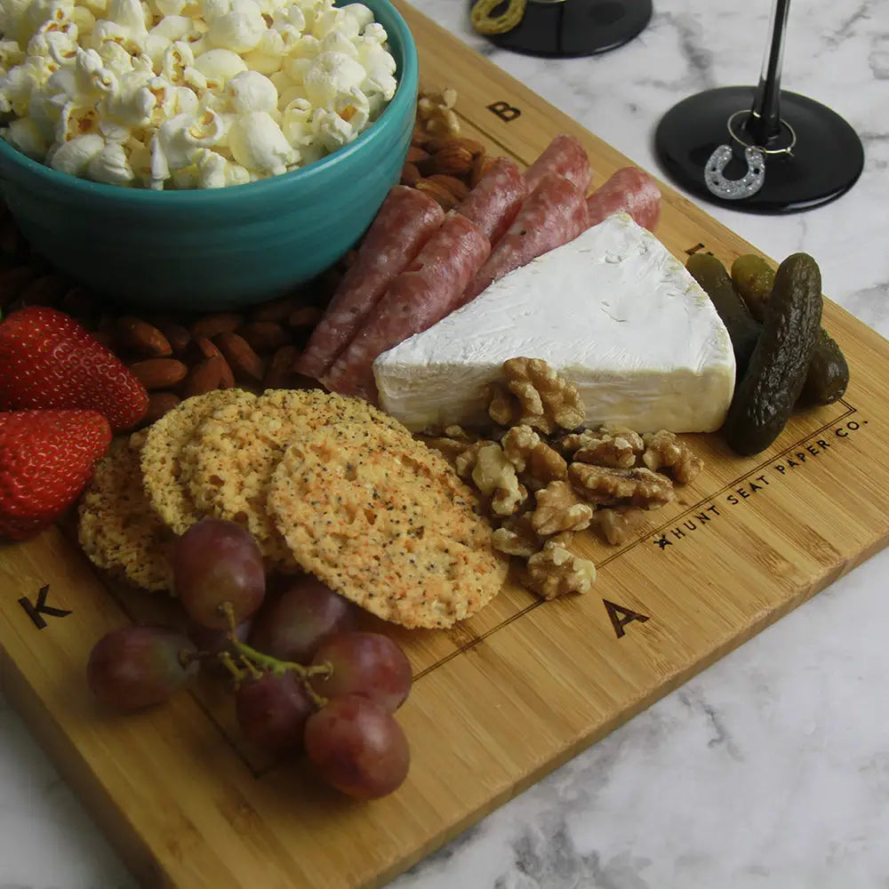 Double-Sided Dressage and Jump Course Charcuterie / Cutting Board - Save 30%