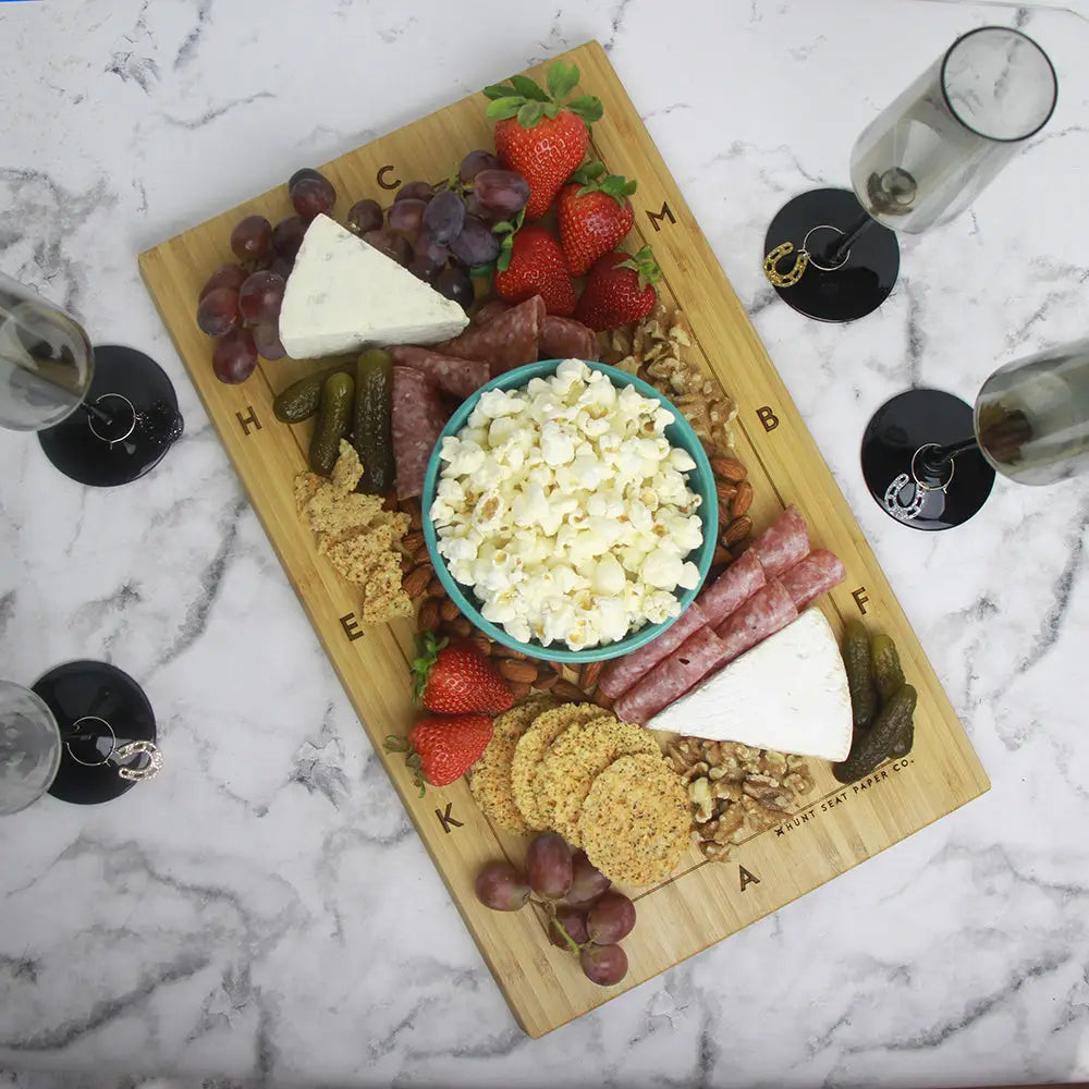 Double-Sided Dressage and Jump Course Charcuterie / Cutting Board - Save 30%