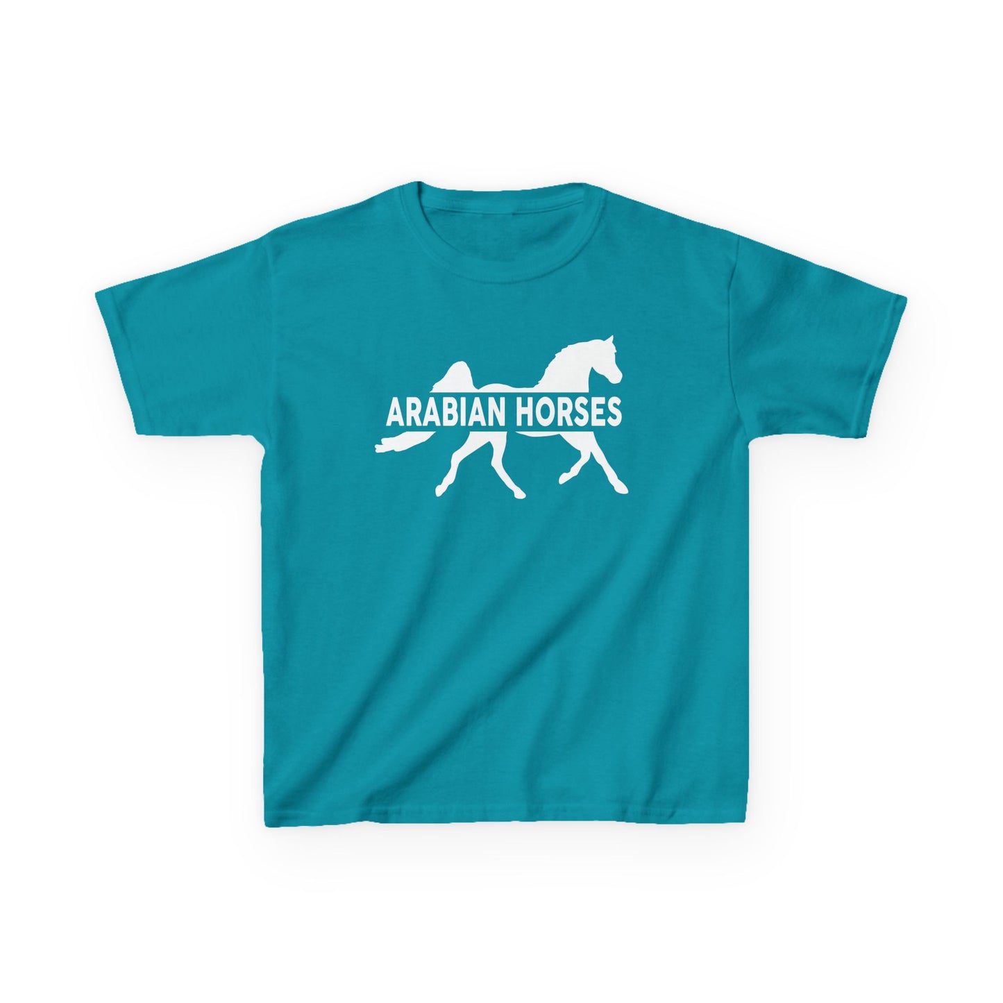 Arabian Horse Kids Tee, Equestrian Youth Shirt, Animal Lover Gift, Children's Clothing, Horseback Riding Apparel