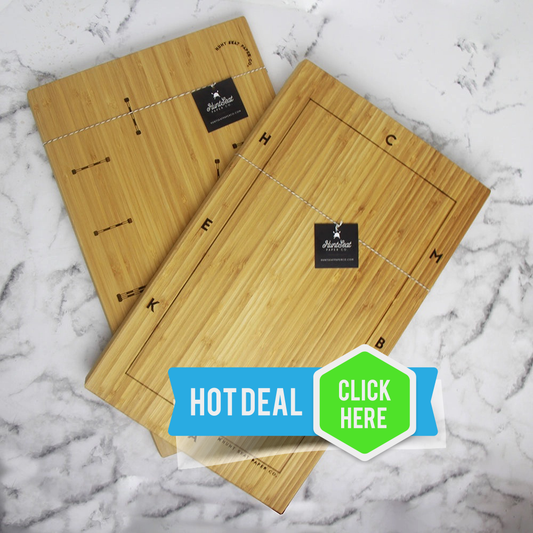 Double-Sided Dressage and Jump Course Charcuterie / Cutting Board - Save 30%